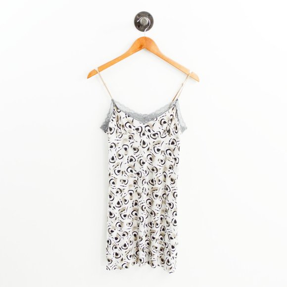 Calvin Klein Print Slip Dress Nightgown #175-33 - Picture 1 of 3
